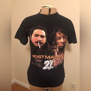Post Malone & 21 savage T-shirt